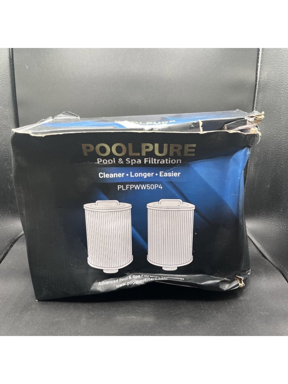 Poolpure Pool And Spa Filtration Filters 2 Pack PLFPWW50P3 - Open Box ✅